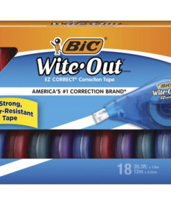 18 Pack BIC Wite-Out EZ CORRECT Correction Tape