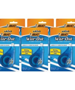 6 Pack BIC EZ Correct Correction Tape