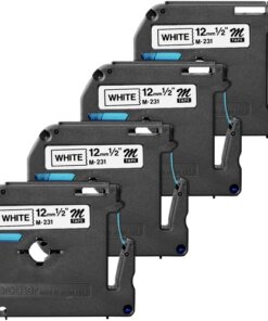 Brother P-touch Nonlaminated M Series Tape Cartridge