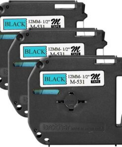 Brother P-touch Nonlaminated M Series Tape Cartridge