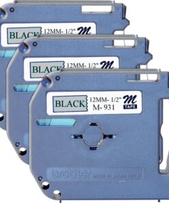 Brother P-touch Nonlaminated M Series Tape Cartridge