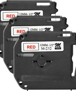 Brother P-touch Nonlaminated M Series Tape Cartridge