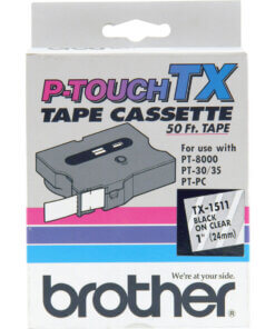 Brother TX Series Laminated Tape Cartridge