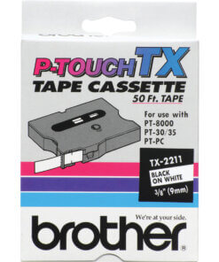 Brother TX Series Laminated Tape Cartridge