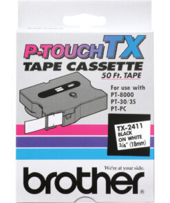 Brother TX Series Laminated Tape Cartridge
