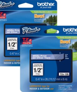 Brother P-touch TZe Laminated Tape Cartridges