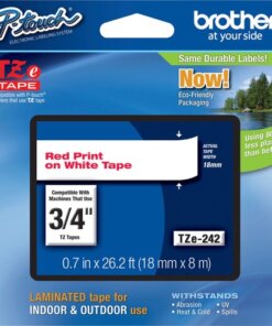 Brother P-Touch TZe Laminated Tape