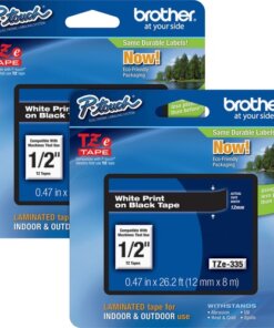 Brother P-touch TZe Laminated Tape Cartridges