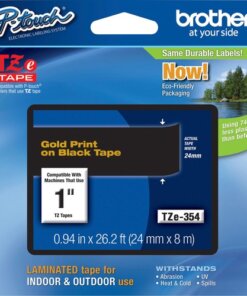 Brother P-Touch TZe Laminated Tape