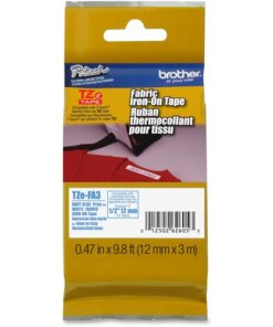 Brother TZeFA3 Ptouch Iron-On Tape