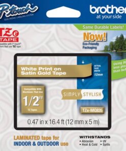 Brother P-Touch TZe Laminated Tape