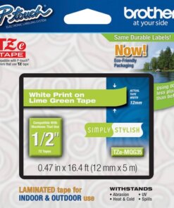 Brother P-Touch TZe Laminated Tape