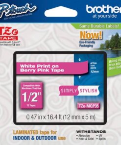 Brother P-Touch TZe Laminated Tape