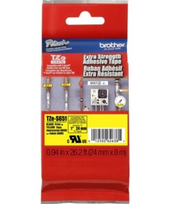 Brother P-Touch TZe Extra Strength Adhesive Tape