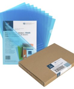 Blue Business Source Letter File Sleeve