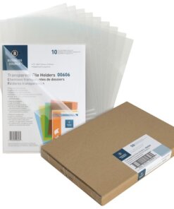 Clear Business Source Letter File Sleeve