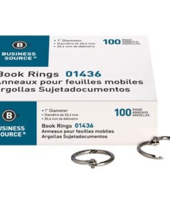 Business Source Standard Book Rings