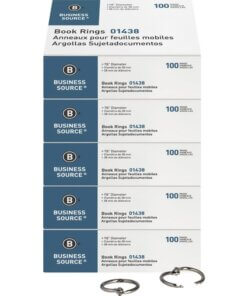 Business Source Standard Book Rings