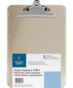 Smoke Business Source Spring Clip Plastic Clipboard