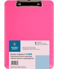 Business Source Flat Clip Clipboard
