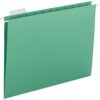 Green Business Source 1/5 Tab Cut Letter Recycled Hanging Folder
