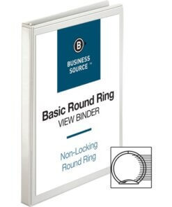 Business Source Round-ring View Binder