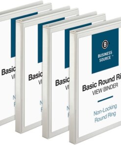 Business Source Round-ring View Binder