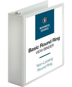 Business Source Round-ring View Binder