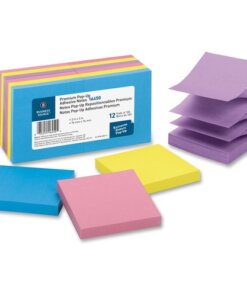 Business Source Reposition Pop-up Adhesive Notes