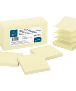 Business Source Reposition Pop-up Adhesive Notes