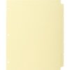 Business Source Mylar-reinforced Plain Tab Indexes