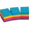 Business Source Extreme Color Adhesive Notes