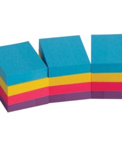Business Source Extreme Color Adhesive Notes