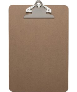 Business Source Mini Clipboard with Standard Metal Clip