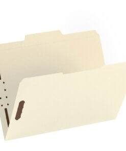 Business Source 1/3 Tab Cut Letter Recycled Fastener Folder