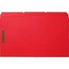 Red Business Source 1/3 Tab Cut Legal Recycled Fastener Folder
