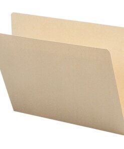 Business Source Straight Tab Cut Letter Recycled End Tab File Folder