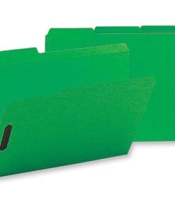 Green Business Source 1/3 Tab Cut Letter Recycled Fastener Folder