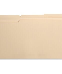 Business Source 1/3 Tab Cut Legal Recycled Top Tab File Folder