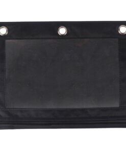 black pencil holder pouch