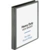 Black Business Source Heavy-duty View Binder