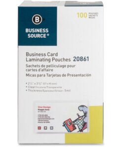 Business Source Laminating Pouches