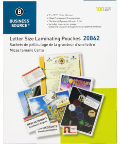 Business Source Laminating Pouches