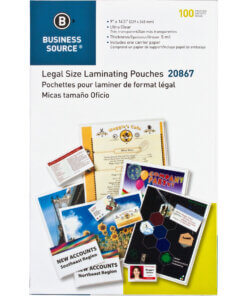 Business Source Laminating Pouches