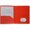 Red Business Source Letter Portfolio