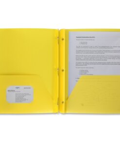 Yellow Business Source Letter Portfolio