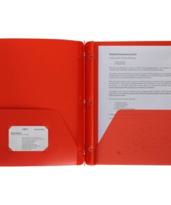 Red Business Source Letter Portfolio