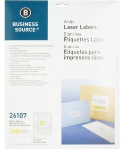 Business Source Address Laser Labels