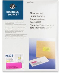 Business Source Neon Labels