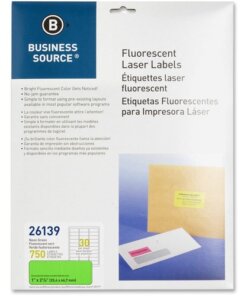 Business Source Neon Labels